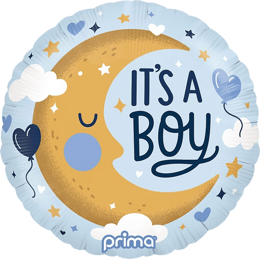 18" Its A Boy Moon