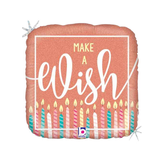 18" Make A Wish Rose Gold - Betallic