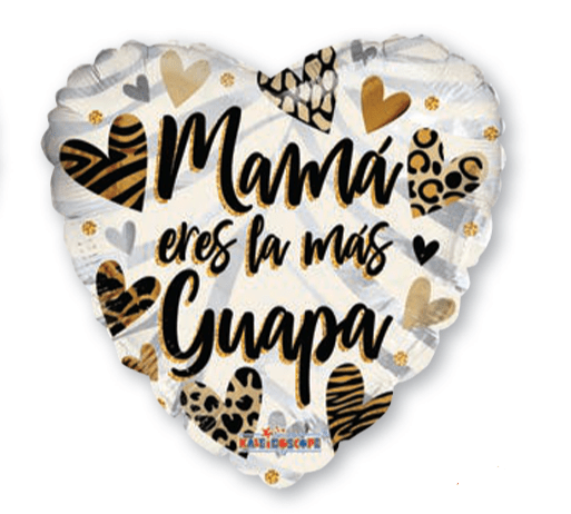 18" Mama Eres La Mas Guapa (100ct) - Conver USA