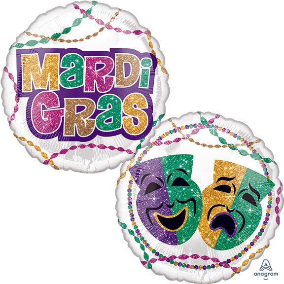 18" Mardi Gras Party
