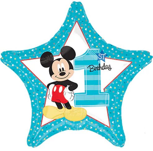 18" Mickey Mouse 1st Birthday