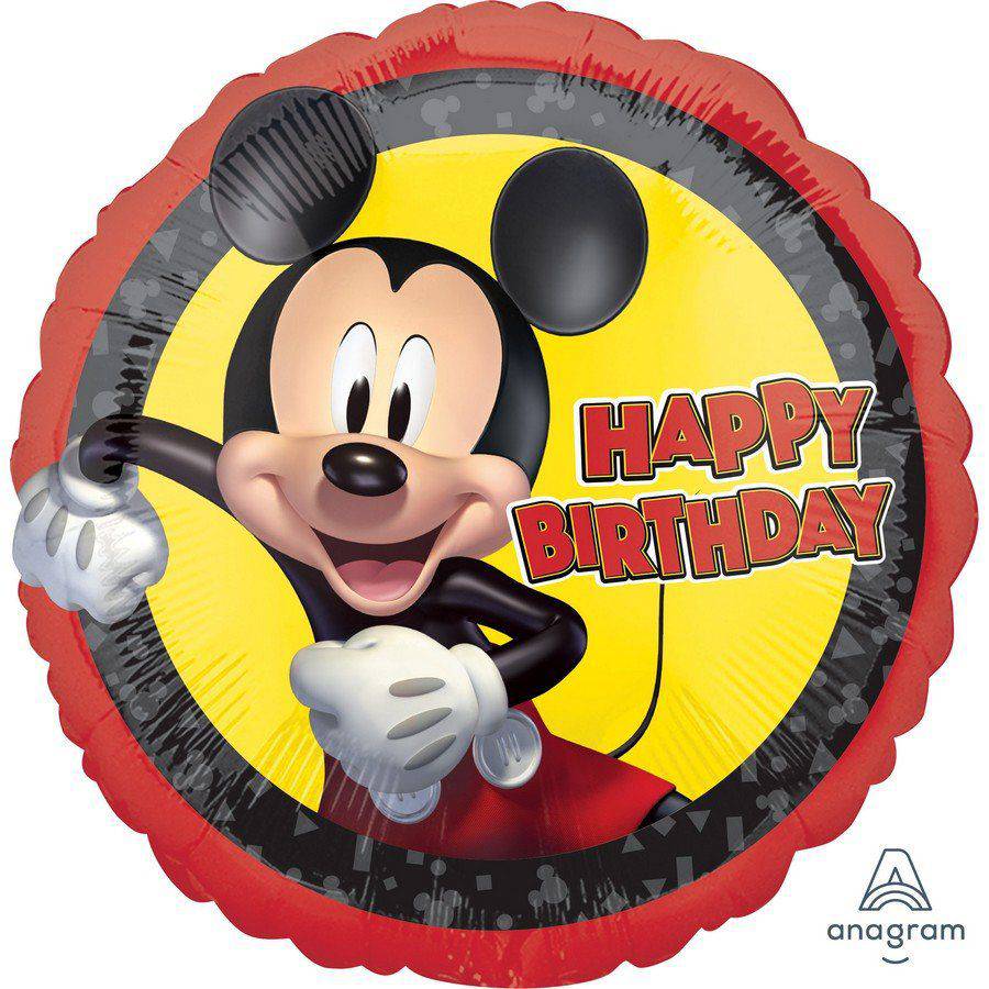 18" Mickey Mouse Happy Birthday