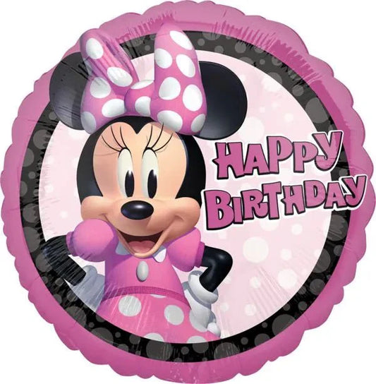 18" Minnie Mouse Forever Happy Birthday
