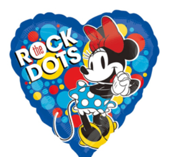 18" Minnie Mouse Rock the Dots