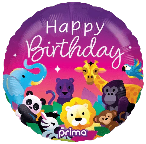 18" Party Animal Happy Birthday
