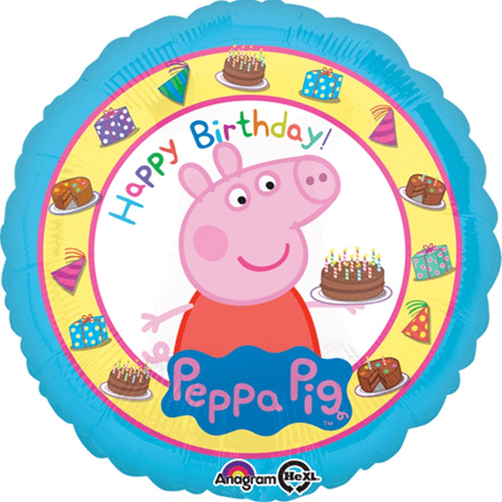 18" Peppa Pig Happy Birthday