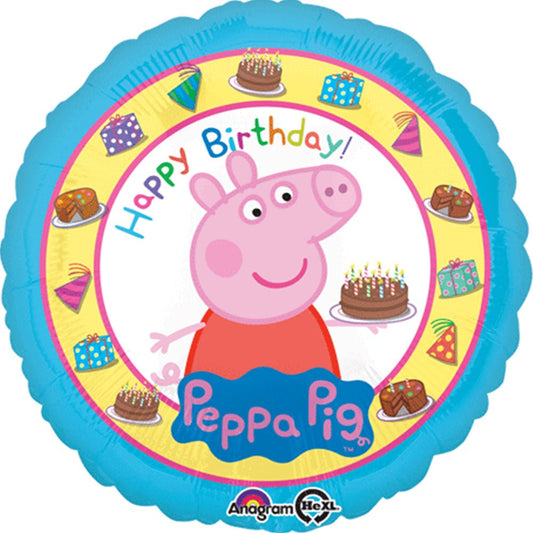 18" Peppa Pig Happy Birthday