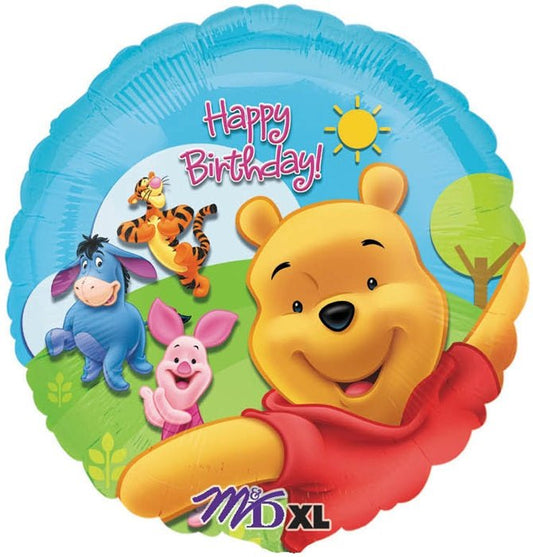 18" Pooh & Friends Sunny Birthday