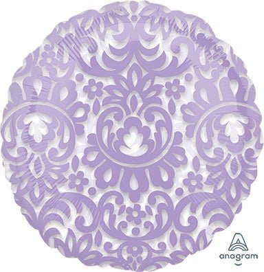 18" See - Thru Round - Lilac Tapestry (10ct)