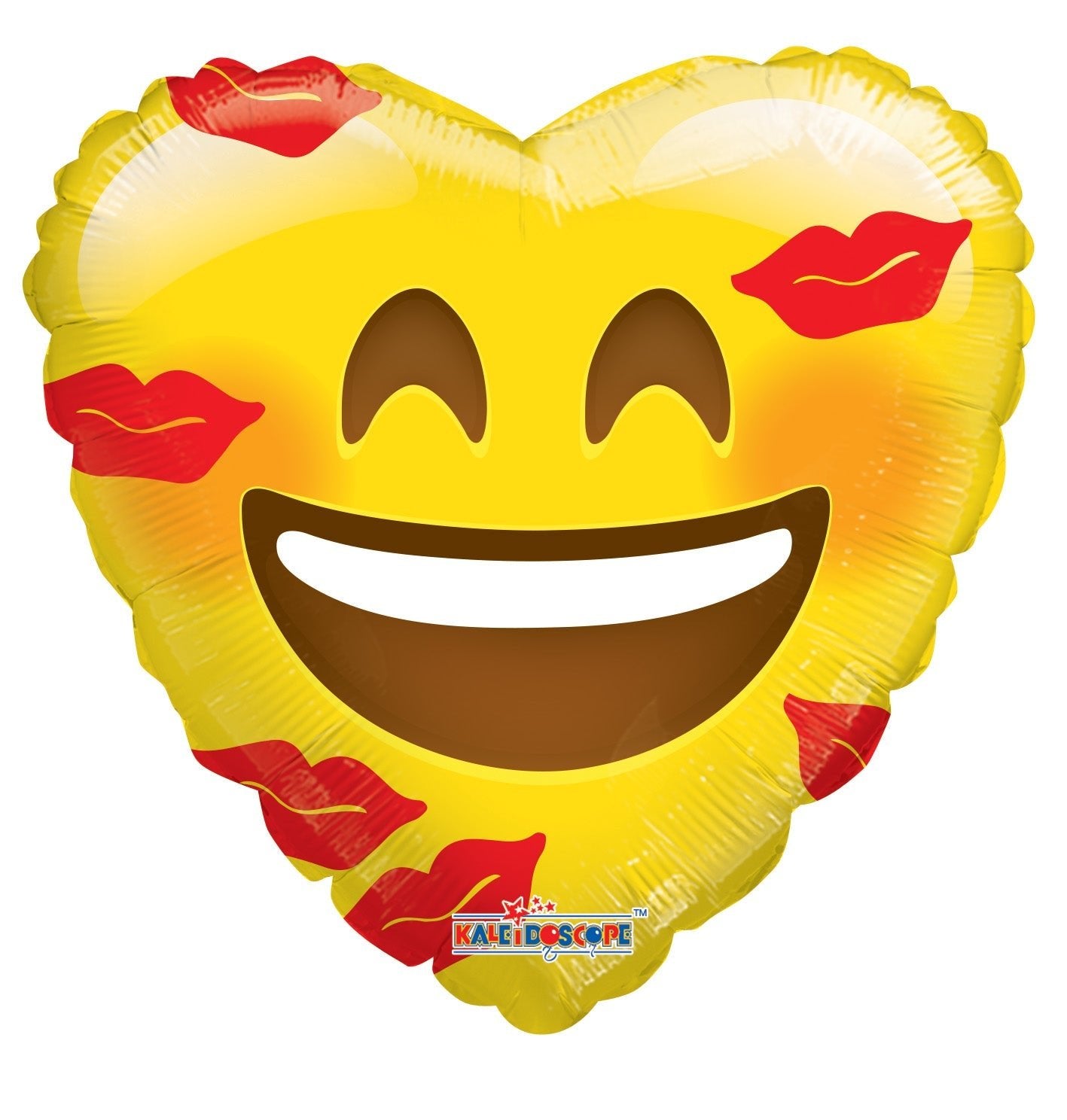 18" Smiley with Kisses (100ct) - Conver USA