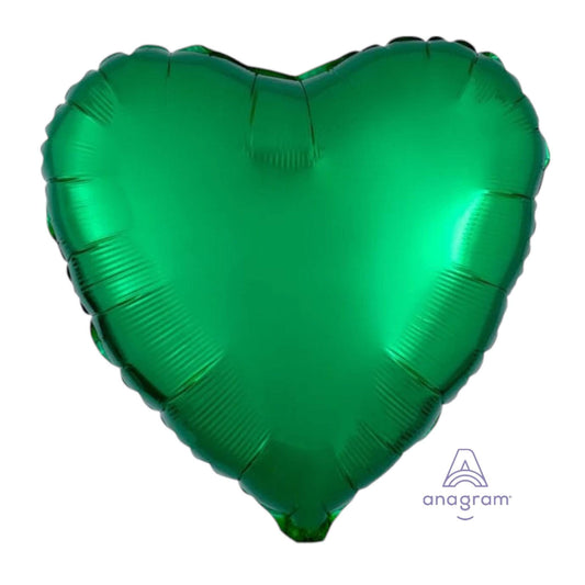 18" Solid - Color Hearts (100ct)