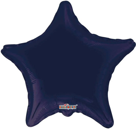 18" Star - Navy Blue (100ct) - Conver USA