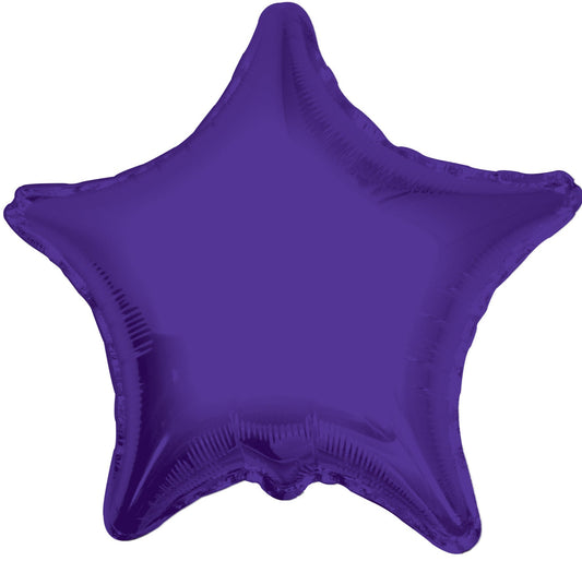 18" Star - Purple (100ct) - Conver USA