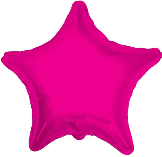 18" Star - Hot Pink (100ct) - Conver USA