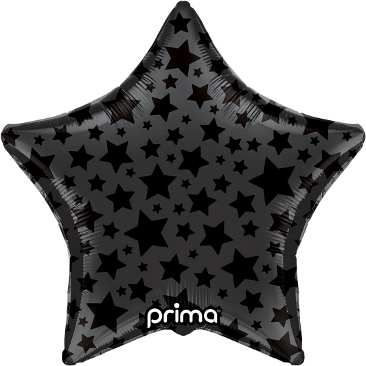 18" Star - Black Shiny & Matte Stars