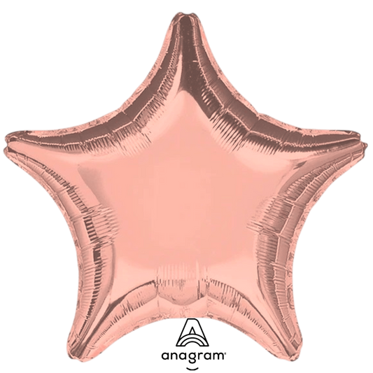 18" Star - Rose Gold