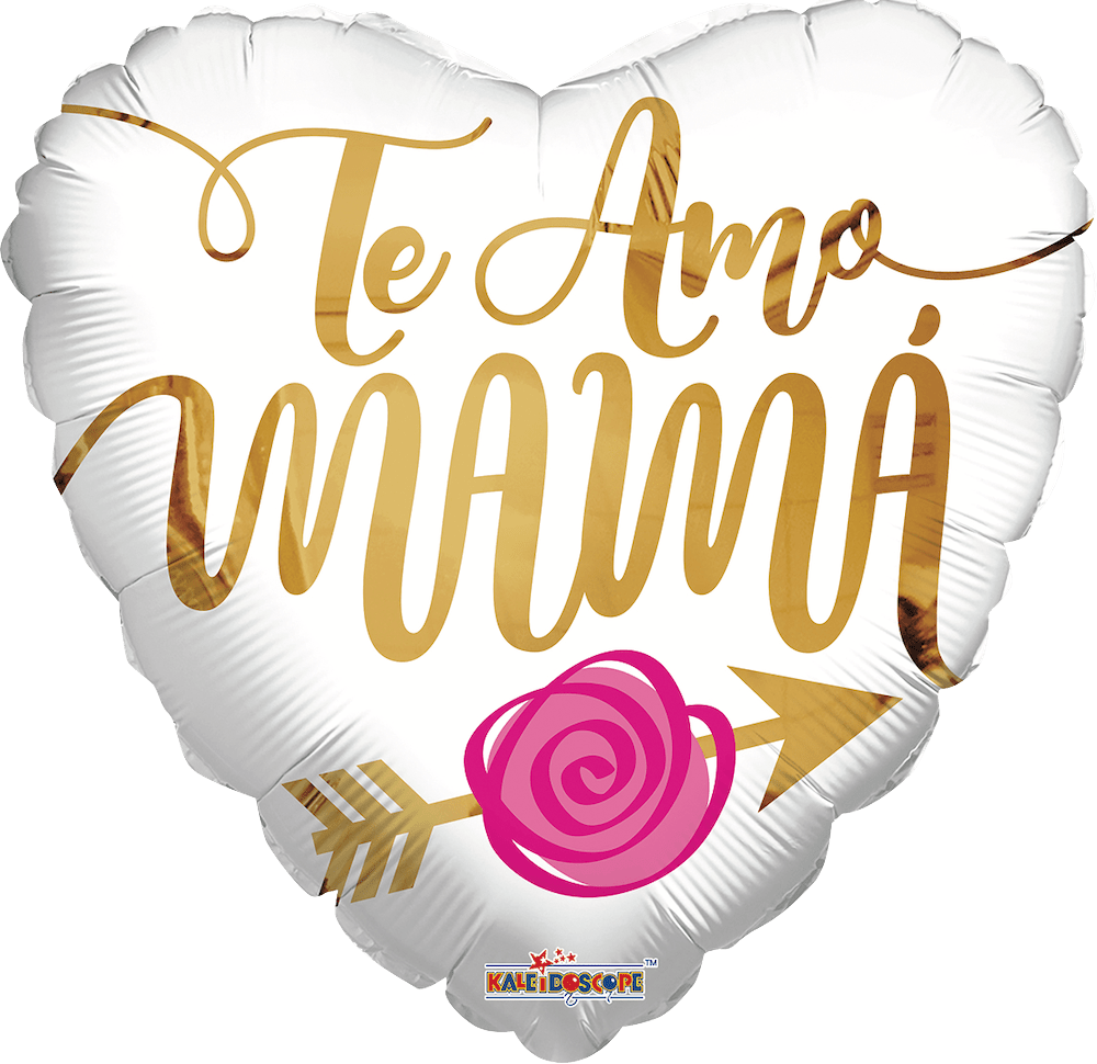 18" Te Amo Mama Heart (100ct) - Conver USA