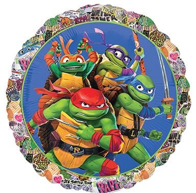 18" Teenage Mutant Ninja Turtles (10ct)