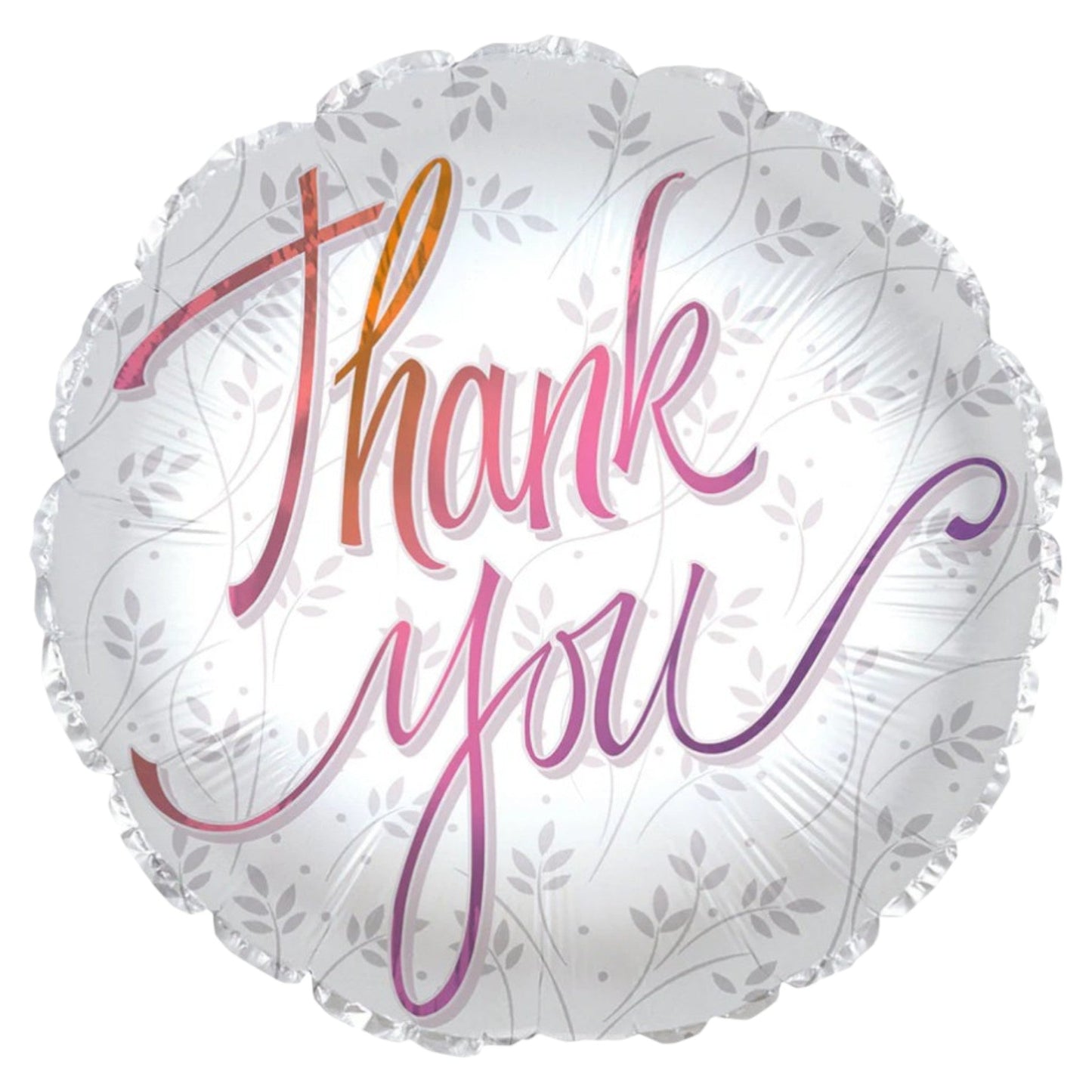 18" Thank You - Ombre Script