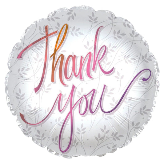 18" Thank You - Ombre Script