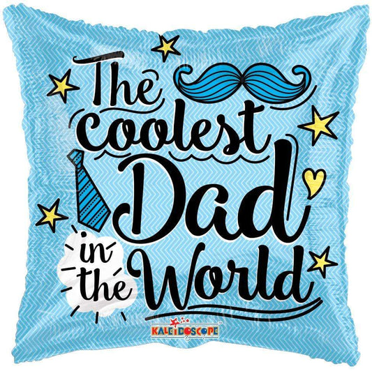 18" The Coolest Dad in the World (100ct) - Conver USA