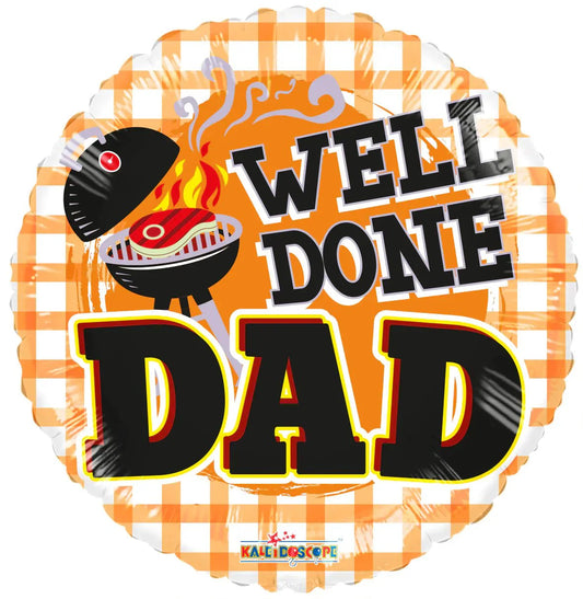 18" Well Done Dad BBQ (100ct) - Conver USA