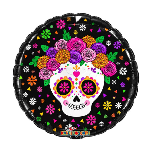 18" Day of the Dead - Sugar Skull  - Conver USA