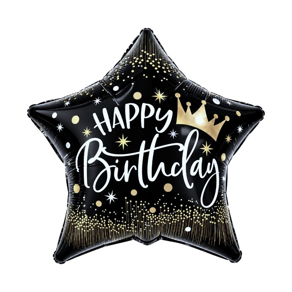 18" Happy Birthday – Crown (20ct) - Lumeloons