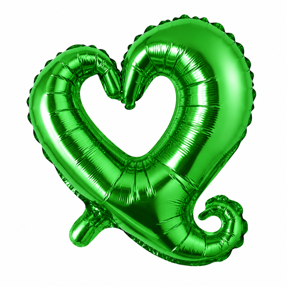 18" Hollow Hook Heart (3ct) - Winner Party