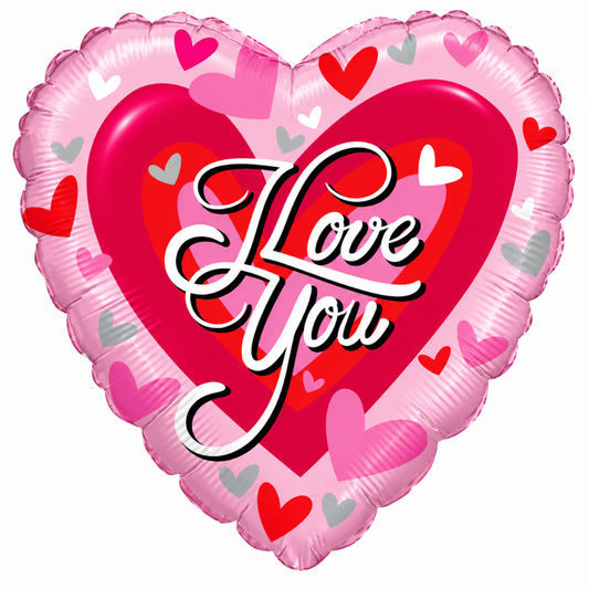 18" Love You Big Heart - Conver USA