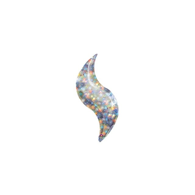 19" Holo Fireworks CURVE, Price Per Package of 5 Air Fill - Valved