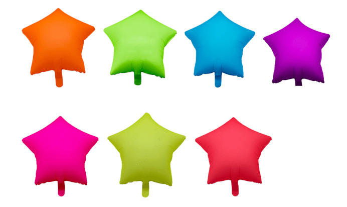 19" Neon Star (25ct) - Winner Party