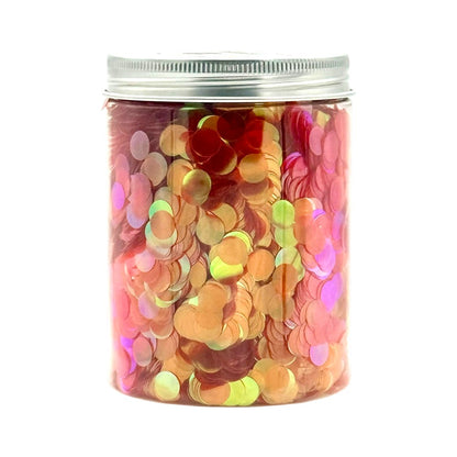 Tarro de confeti de lámina metálica de 1 cm - Fiesta del Ganador
