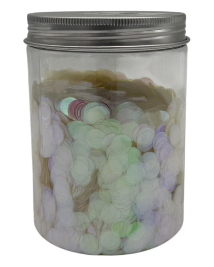 1cm Metallic Foil Confetti Jar