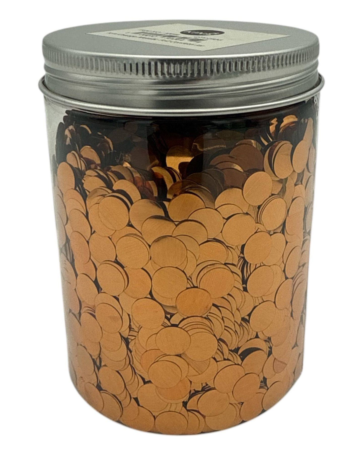 1cm Metallic Foil Confetti Jar