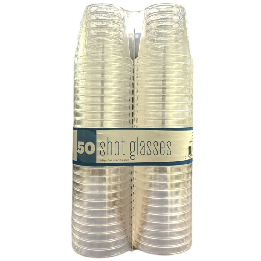 1oz Shot Glasses - Clear (50ct)