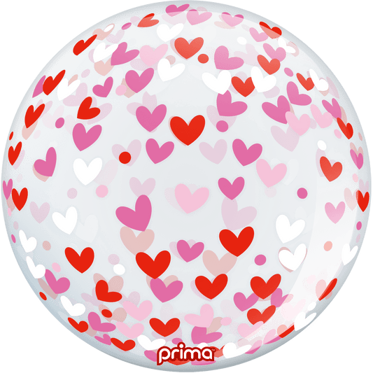 20" Confetti Hearts Sphere