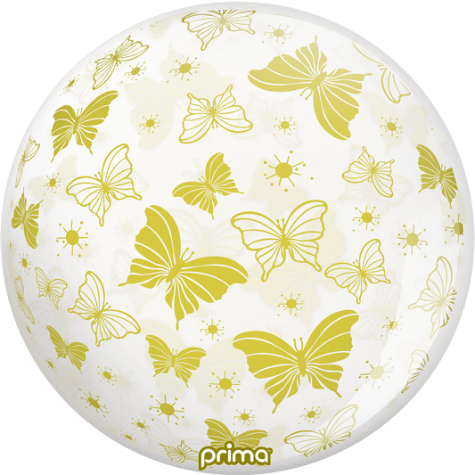 20" Gold Butterflies Sphere