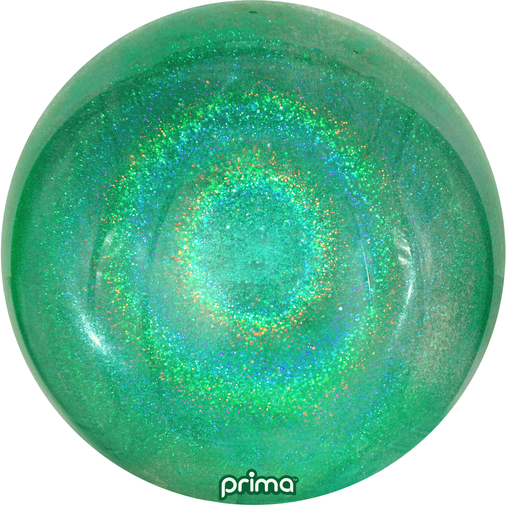 20" Green Glitter Sphere
