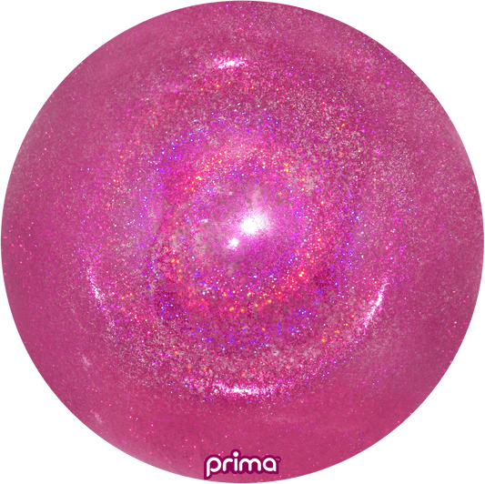 20" Hot Pink Glitter Sphere