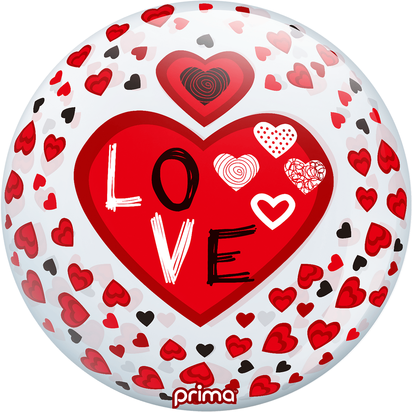 20" Love Hearts Sphere