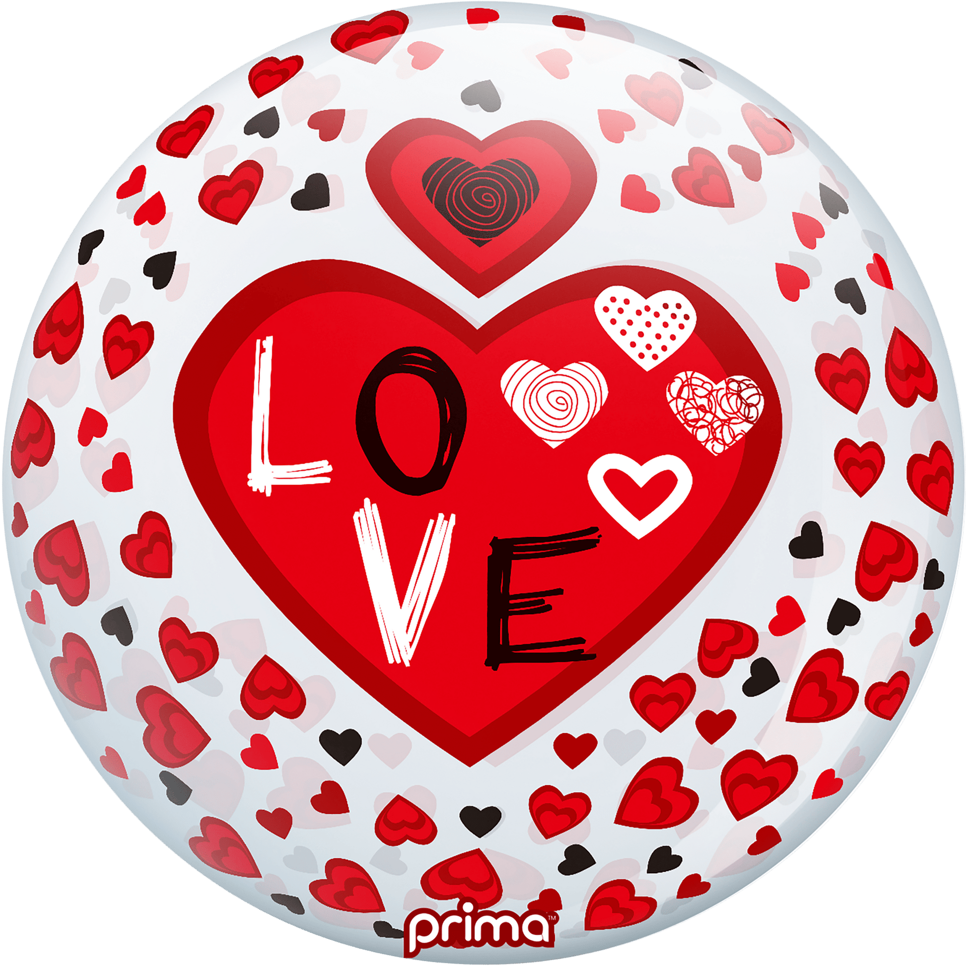 20" Love Hearts Sphere