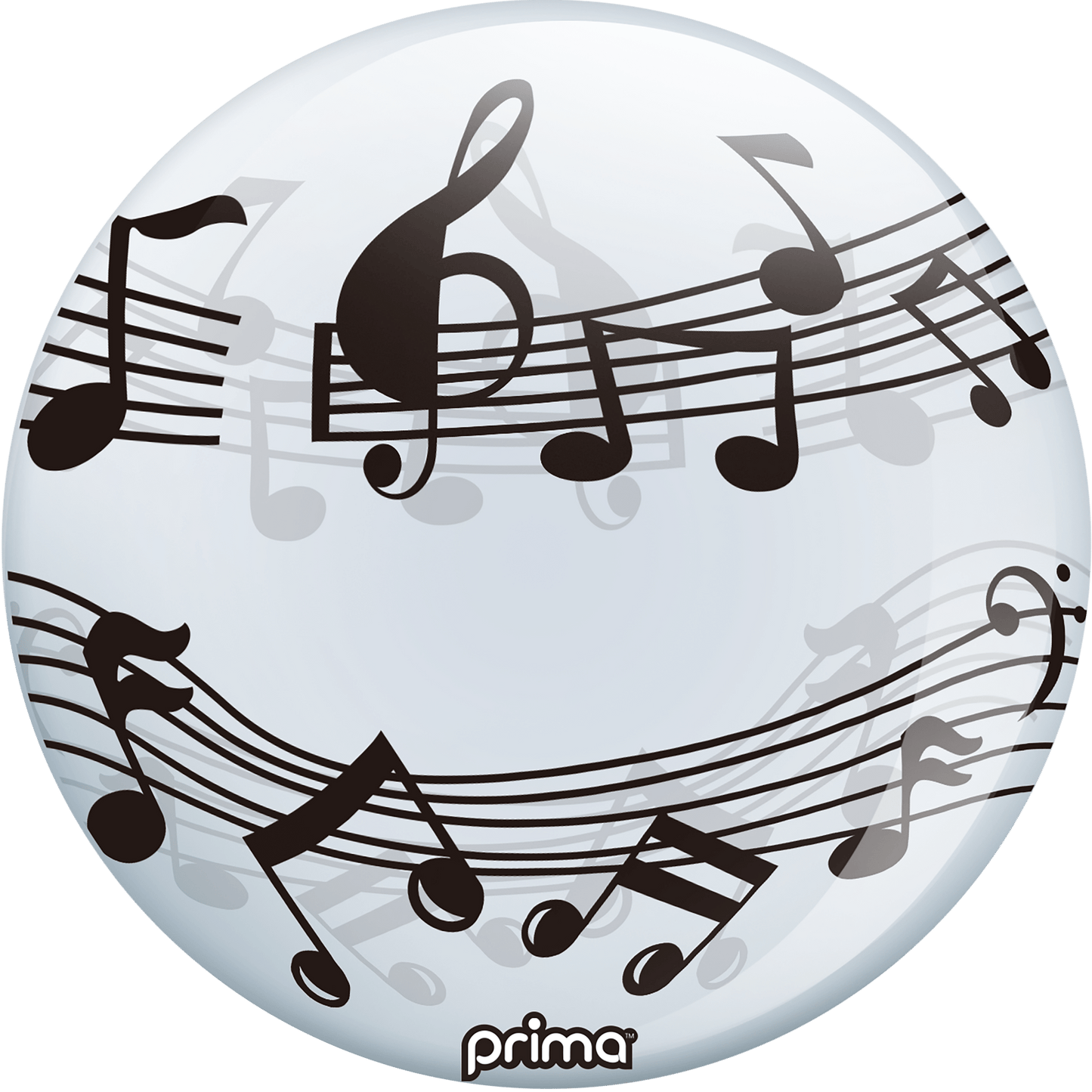 20" Musical Notes Sphere - Prima