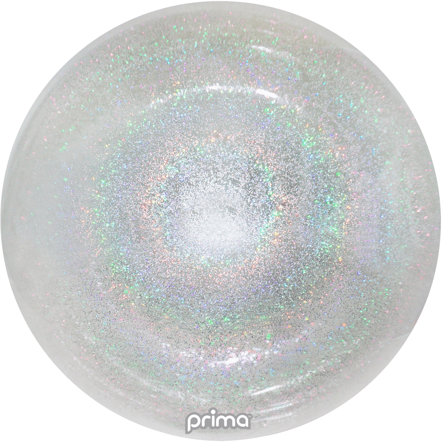 20" Silver Glitter Sphere
