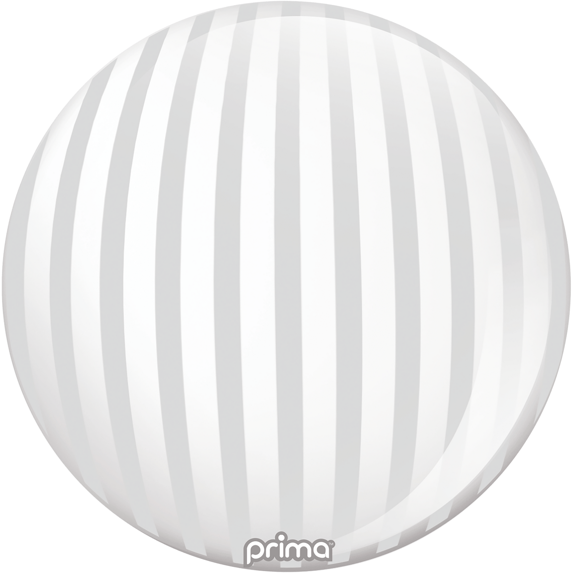 20" Silver Stripe Sphere