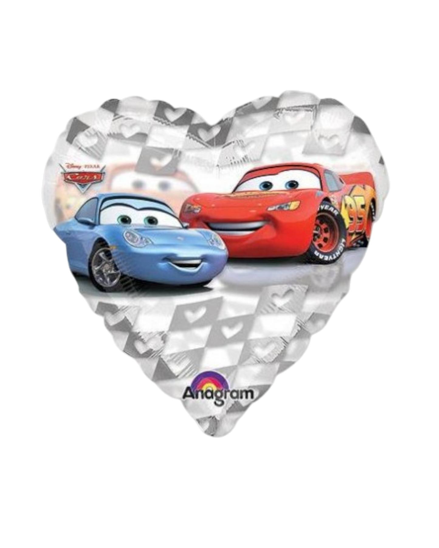 Coches de 18" - McQueen y Sally visión clara - Anagrama