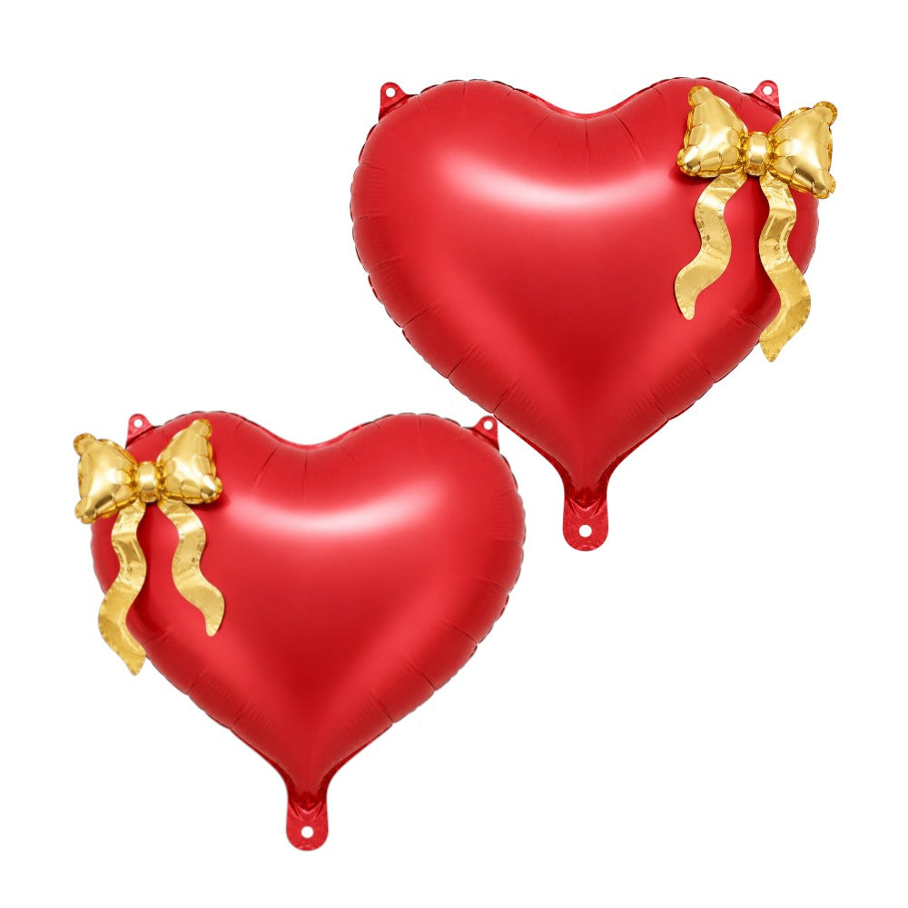 20" Heart with Bow