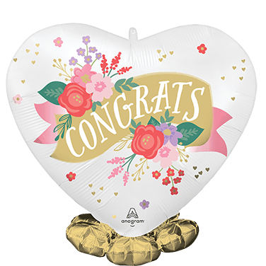 21" Frillz - Satin Floral Toast - Anagram