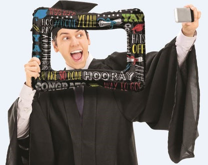 21" Grad Selfie Frame
