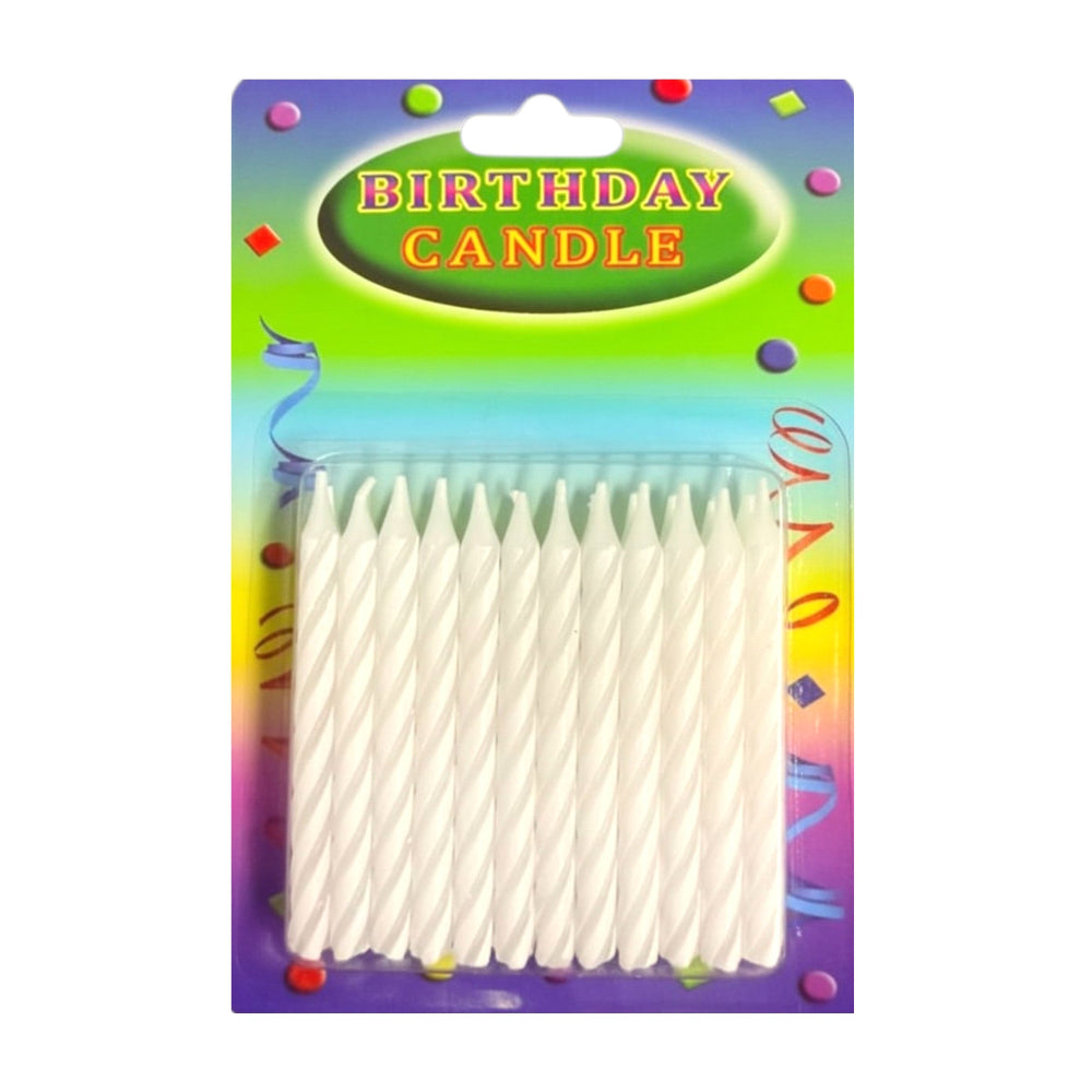 Spiral Birthday Candles (24ct) - Winner Party